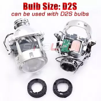 Линзы проектора Sinolyn Bi Xenon для BMW E46 M3 AL E90 E92/Audi A4 B8 A3/Benz W220 W203/Volvo V50 Замена фар D2S D1S биксеноновые линзы 3.0 комплект биксеноновые линзы линзы фары ближнего и дальнего света