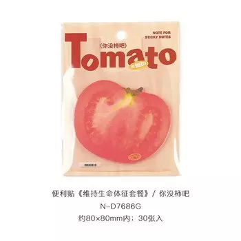 Липкие заметки Gimue, фрукты