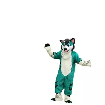 Лиса волк собака талисман костюм Fursuit ходящая мультяшная кукла на заказ