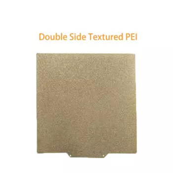 Лист PEI 215x315 мм, двухсторонний текстурированный пружинный стальной лист PEI с порошковым покрытием для замены инструментов E3D, детали для 3D-принтера