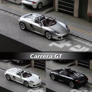 Литая Коллекционная модель автомобиля Carrera GT, веселая коллекционная игрушка, 1:64