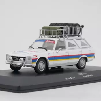 Литая модель автомобиля 1:43 Масштаб 504 Break 1982 из сплава, готовая Коллекционная модель, украшение, подарок, игрушка, дисплей