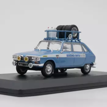 Литая модель автомобиля из сплава 1:43 Масштаб 16 1969 гоночный спасательный автомобиль модель готового продукта имитация игрушки коллекционный подарок статическая модель