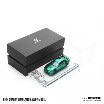 Литая модель автомобиля под давлением в масштабе 1:64, Nissan GT-R R34, игрушки, модель спортивного автомобиля из сплава, классические подарки для взрослых, сувенир, статический дисплей