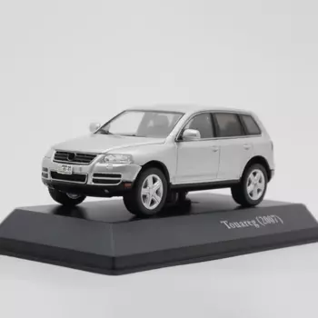 Литая модель автомобиля Touareg 2007 SUV масштаб 1:43, готовый продукт, коллекция игрушек, подарок, демонстрация статической модели