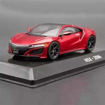 Литая под давлением модель автомобиля из сплава NSX 2016 в масштабе 1:43, готовая коллекция имитаций, украшение, подарок, игрушки, дисплей