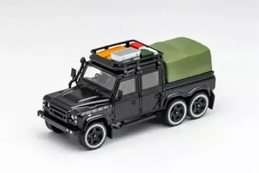 Литая под давлением модель грузовика GCD 1:64 Land Rover Defender 6x6