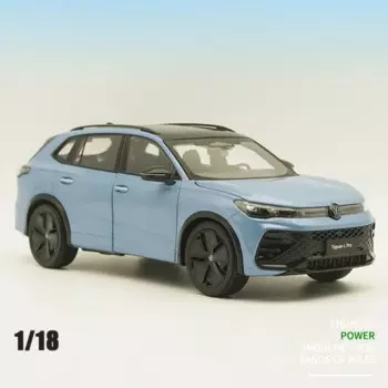 Литая в масштабе 1:18 Модель автомобиля TIGUAN L Pro 2024 из сплава, коллекционные украшения