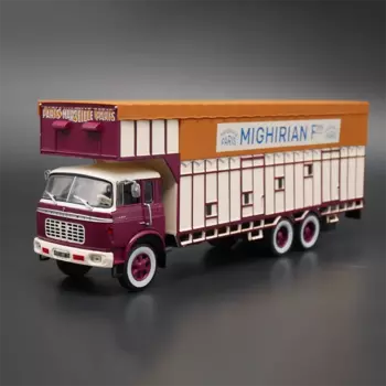Литая в масштабе 1:43 модель автомобиля Berliet GPR 12 из сплава, готовая коллекция моделей, декоративные подарочные игрушки