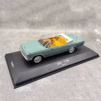 Литая в масштабе 1:43 модель автомобиля из российского сплава ZIL117B, готовая Коллекционная модель, декоративная подарочная игрушка, демонстрация