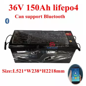 Литиевая батарея lifepo4 36 В, 3000 Ач, Bluetooth, приложение BMS для трехколесного велосипеда 2000 Вт, Вт, детали для автомобиля, скутера, лодки, кемпинга, зарядное устройство 10 А