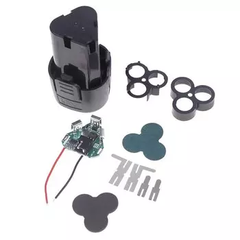 1 компл. Электроинструмент 18650 литиевая коробка схема оболочка фотоскоба ручная дрель мощность литий-ионная батарея Защитная плата