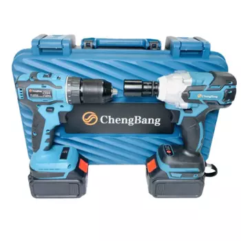 Литиевый бесщеточный Электрический инструмент, комбинация 2 woolly C13D2 (13 + гаечная дрель)