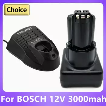 Литий-ионная аккумуляторная батарея 12 в 3000 мАч для BOSCH BAT412A BAT413A D-70745GOP 2607336013 PS20-2