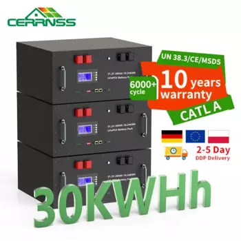 Литий-ионная аккумуляторная батарея CERRNSS 20 кВт 30 кВт 40 кВт 51,2 в Ач 48 В Lifepo4
