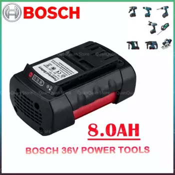 Литий-ионный сменный аккумулятор Bosch 36 В 8000 мАч для электроинструментов Bosch BAT810 BAT840 2607336173 D70771 GBH 36V-LI 36VF-LI