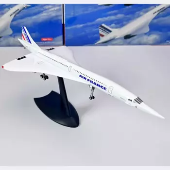 Литой под давлением масштаб 1:200, конкорд, сверхзвуковой пассажирский самолет, сплав, готовая имитационная модель, сувенирные подарки для взрослых мальчиков