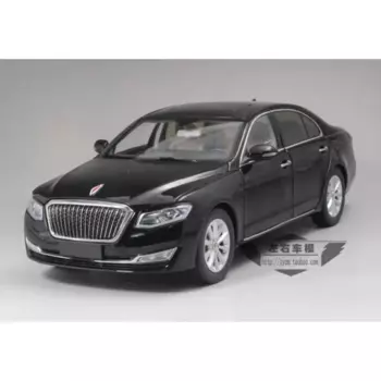 Литой в масштабе 1:18 оригинальный Hongqi H7 2017 модель автомобиля из сплава готовый продукт имитация игрушки коллекция Подарочный дисплей
