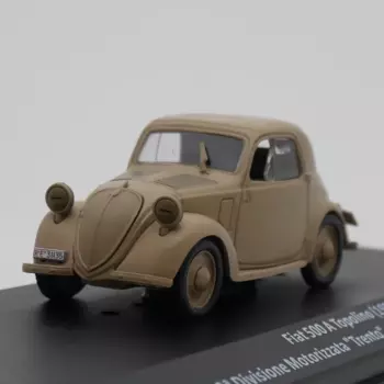 Литой в масштабе 1:43 Fiat 500 A Fiat500 Topolino модель автомобиля из сплава готовый продукт серия имитации игрушечные сувениры коллекция