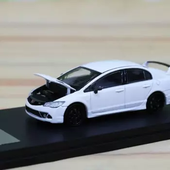 Литой внедорожник 1/64 FD2 Mugen RR из сплава, модель автомобиля, игрушка
