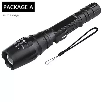 Litwod 1064 фонарик черный