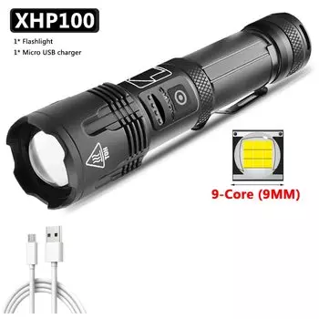 Litwod 1600 Черный Фонарик XHP70.2/XHP50.2