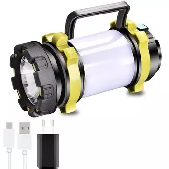 litwod S37 USB перезаряжаемый фонарик T6 белый красный