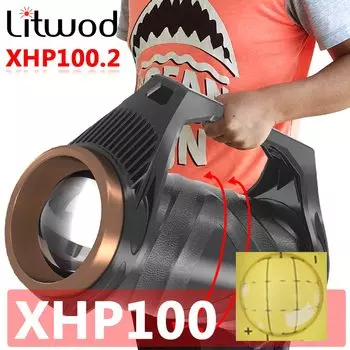 Litwod XHP100 9-ядерный портативный фонарь