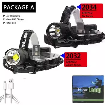 Litwod Xhp90.2 налобный фонарь с зумом