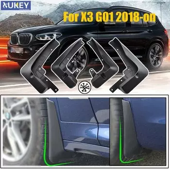 Литые Автомобильные Брызговики в стиле OE для BMW X3 G01 2018 2019 2021 2020, брызговики, автомобильные аксессуары 82162410526