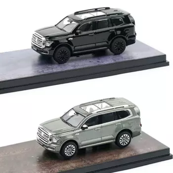 Литый под давлением сплав масштаб 1:64 танк 500 внедорожник модель автомобиля игрушка для взрослых Классический коллекционный орнамент сувенир подарок статический дисплей