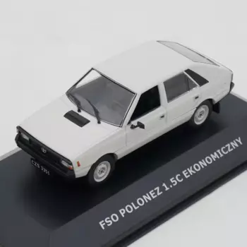 Литый под давлением в масштабе 1:43, модель FSO polyez 1.5C, экономичная модель автомобиля из сплава, готовый продукт, имитация серии, игрушечные автомобильные сувениры