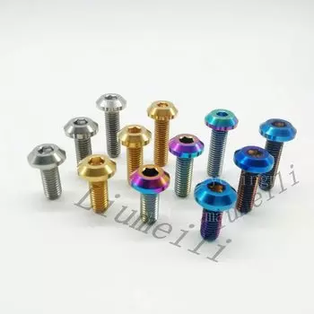 Лиумеили титановые болты M8x20/25/30 мм