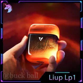 Liup Lp1 Bluetooth Беспроводные наушники Светящиеся наушники с зыбучим песком Наушники с активным шумоподавлением Пользовательские наушники с низкой задержкой