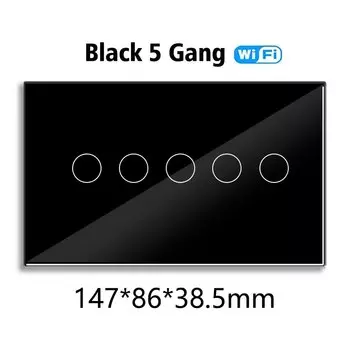 Liwokit WiFi умный сенсорный выключатель 8/10 клавиш