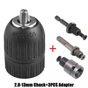 LIXIU Бесключевой сверлильный патрон 10/13 мм
