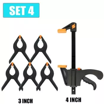 LIXIU Храповые зажимы для дерева 2/3 дюйма