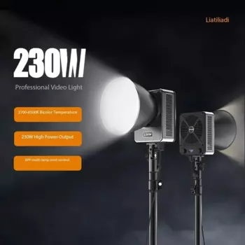 LIYADI G230W светодиодный Video светильник 2800K-6500K Live Professional Fill светильник освещение для фотостудии Softbox Lighting