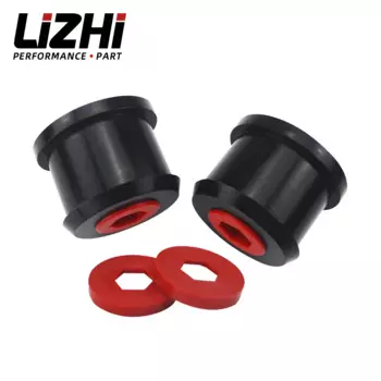 LIZHI RACING-передняя черная Нижняя рука, задняя полиуретановая втулка для 06-15 Mini R55/R56/R57/R58/R59