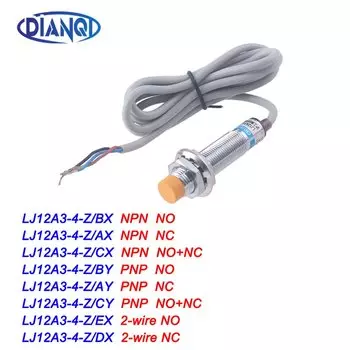 LJ12A3-4-Z/BX LJ12A3-4-Z/AX/CX/EX/DX/BY/AY/CY новый индуктивный датчик приближения NPN PNP NO NC DC 6-36V