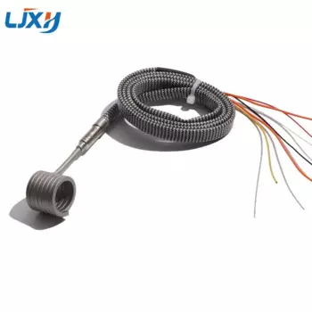 LJXH, диаметр 22 мм, 3x3, поперечная секция, электрические горячие бегуны, спиральная катушка, насадка, ленточные нагреватели с термопарой K