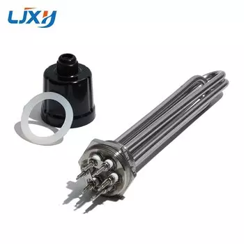 LJXH DN40(47 мм) BSP резьба электрическая нагревательная труба водонагреватель погружной элемент 3 кВт/4,5 кВт/6 кВт/9 кВт/12 кВт 220 В/380 В