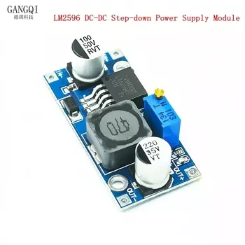 LM2596s DC-DC понижающий модуль питания 3A Регулируемый понижающий модуль LM2596 Регулятор напряжения 24 В 12 В 5 В 3 В