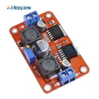 LM6009 LM2596 DC-DC повышающий понижающий модуль преобразователя мощности с автоматической регулировкой постоянного тока 1,25 В-26 В 3 А