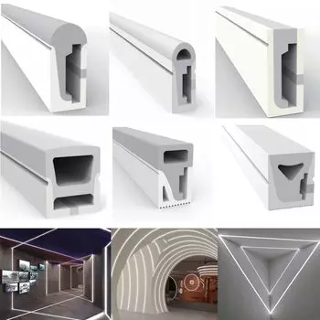 LOAMLIN Гибкая силиконовая светодиодная трубка SK6812RGBW