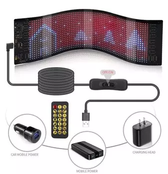 LOAMLIN гибкая светодиодная лента Bluetooth черная