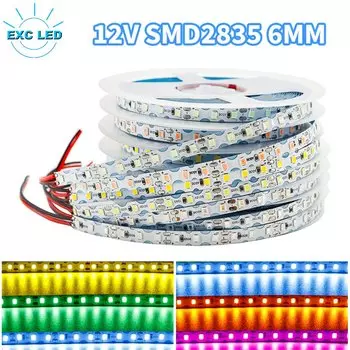 LOAMLIN Светодиодная лента RGB 120 светодиодов/м для декора DC12V