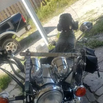 Лобовое стекло для 1997-2007 Yamaha Drag Star Classic XVS 650 1100 125 250 XVS650 XVS1100 7/8 "1" Фиксированный экран на руле