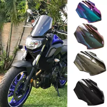 Лобовое стекло для мотоцикла, переднее лобовое стекло для Yamaha MT-07 MT07 FZ07 2018 2019 2020