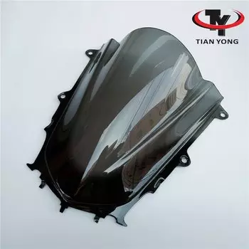 Лобовое стекло мотоцикла для Yamaha R1 2015-2016-2017, дефлектор ветрового стекла, пузырьковое усиление 15-17, дымчато-черный